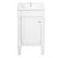 Meuble-lavabo de style français avec lavabo et rangement pour petits espaces Chantilly-134058659