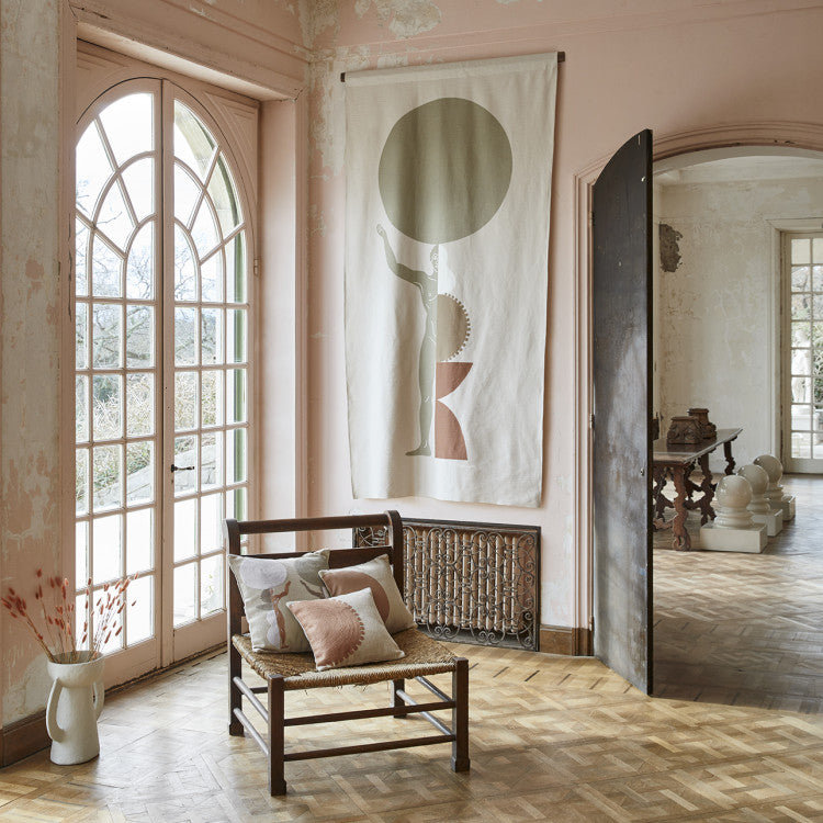 Cotton Blend Curtain Single Panel
