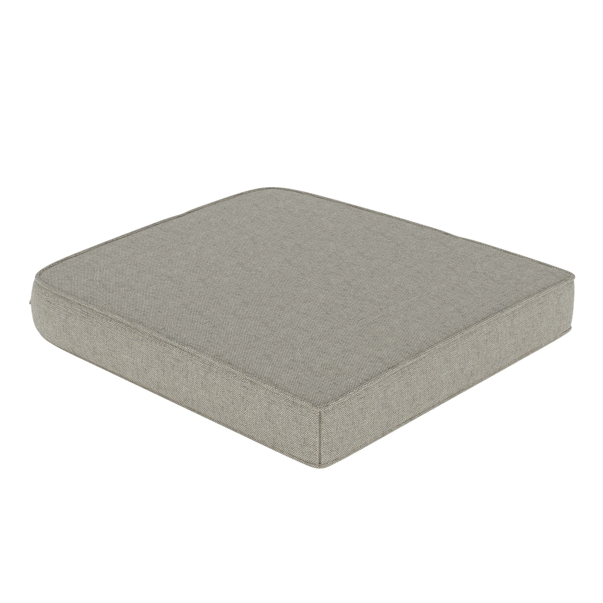 Sunbrella® Outdoor Dining Chair Seat Cushion, Spectrum Dove Sunbrella® Plainweave, 20" W x 18" D