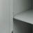 Tall Storage Cabinet with Three Drawers for Bathroom/Office, Grey