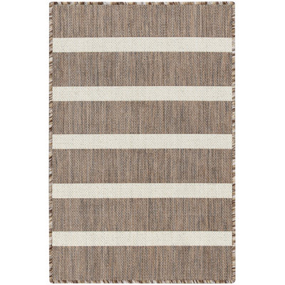  Positano 2' x 3' Natural Ivory Modern Rug