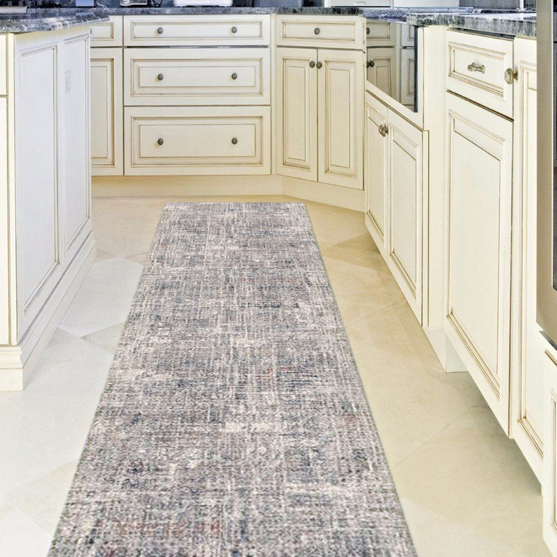 Tapis de qualité supérieure Rosslin, Tapis de couloir 2 pi 7 po x 8 pi