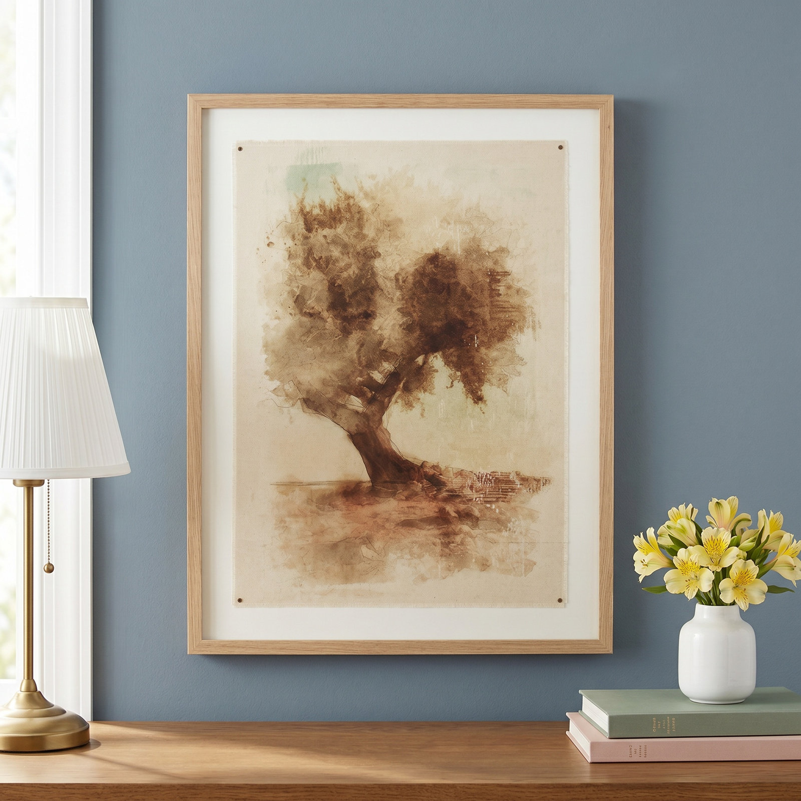 Undone Cypress Painting by Coup d'Esprit, 24'' H x 18'' W x 1.5" D