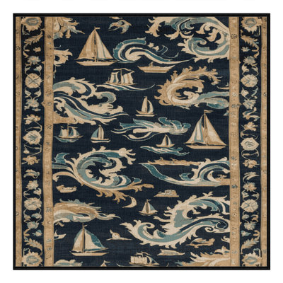 Tapis persan gris lavable à la machine