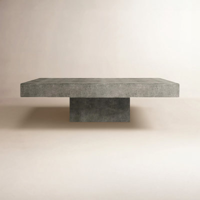Dove Pedestal Coffee Table