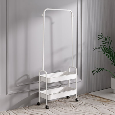 65.5 cm Rolling Clothes Rack