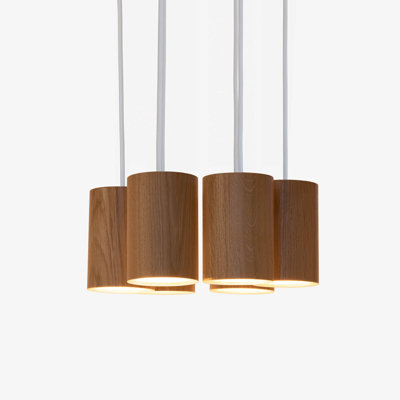 Solid 6 - Light LED Pendant