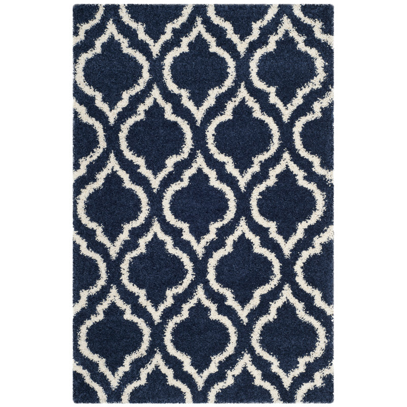 Tapis à poils longs Darrold Hudson, Rectangle 3 pi x 5 pi