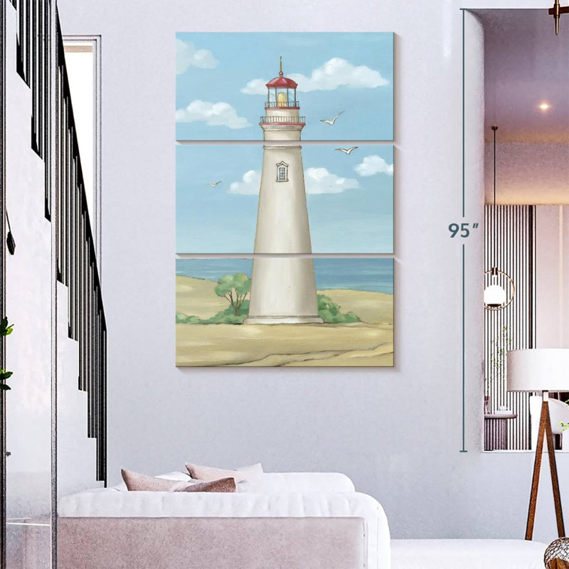 Aletra Americana Lighthouse Marblehead, 74" H x 48" W