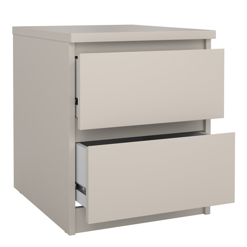 Bismah 40.4cm W 2 - Drawer Chest of Drawers