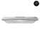 Streamline 30 In. T-3169-1-CL Stornara Convertible Undermount 80 CFM Range Hood In Brushed Stainless Steel With Mesh Filters, Push Button Control, LED Light