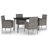 Wicker Patio Dining Set with Rectangular Table-1671310935-1648434941-1620725137