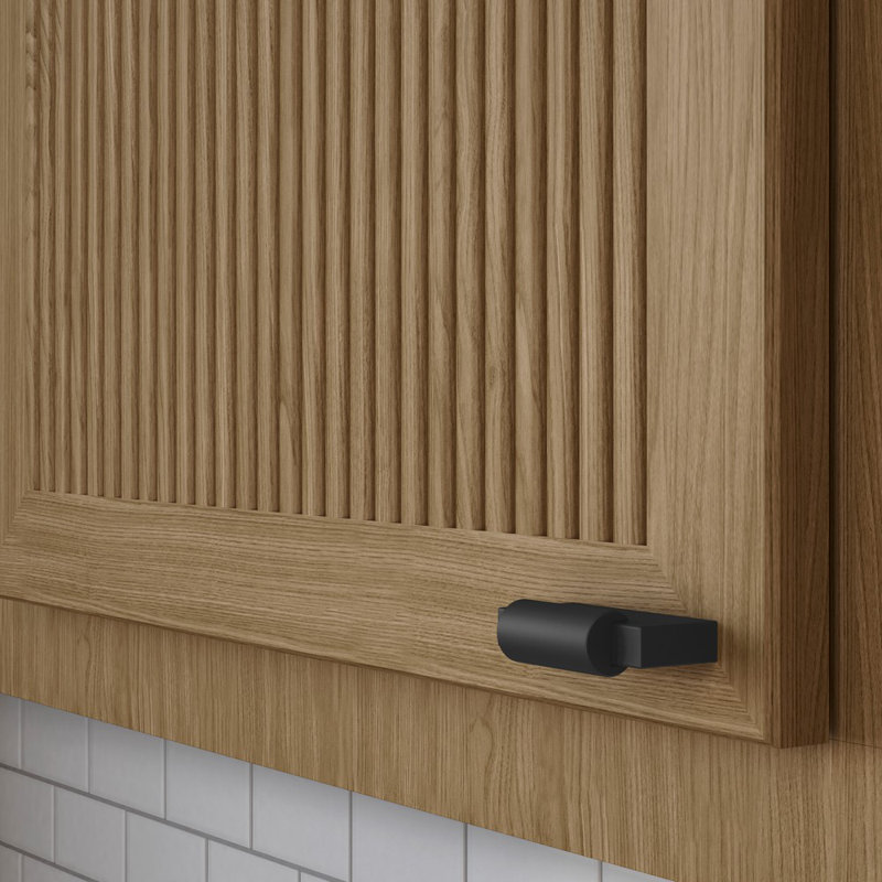 4623 Modern Knob, Satin Black