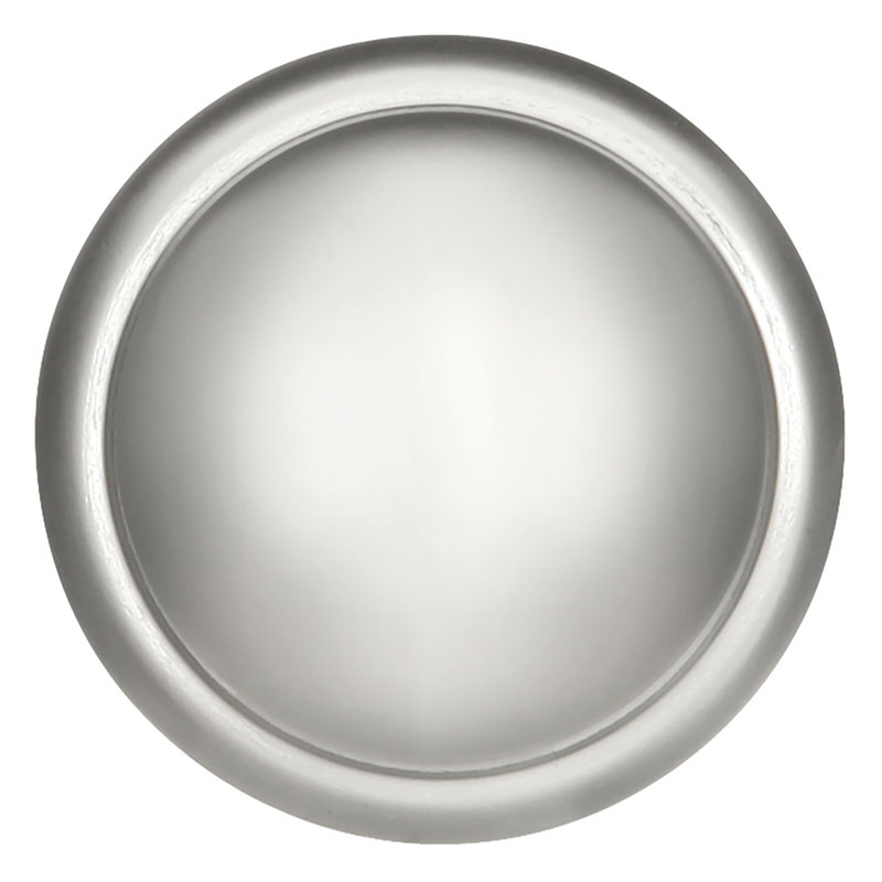 Conquest 1 3/8" Diameter Mushroom Knob, Polished Chrome