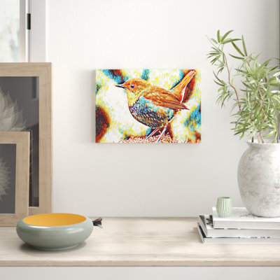 Robin Bird (3) Art - Wrapped Canvas