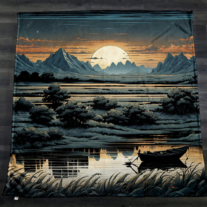 Throw Blanket, 68" W x 80" L