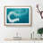 Speed Boat in Portugal in Abstract - Picture Frame Graphic Art Print-55726419-55726421