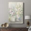 Fresque florale délavée II - galerie Cavas sur mesure-118058392