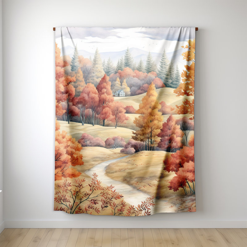 Throw Blanket, 80" L x 68" W