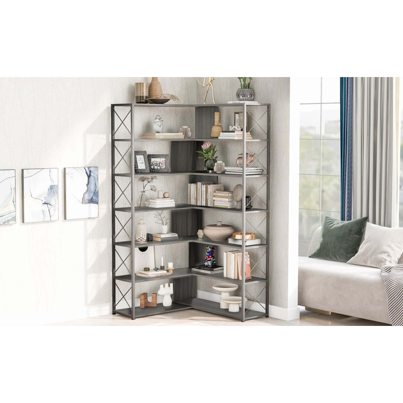 Bibliothèque Tasos, Argent / gris