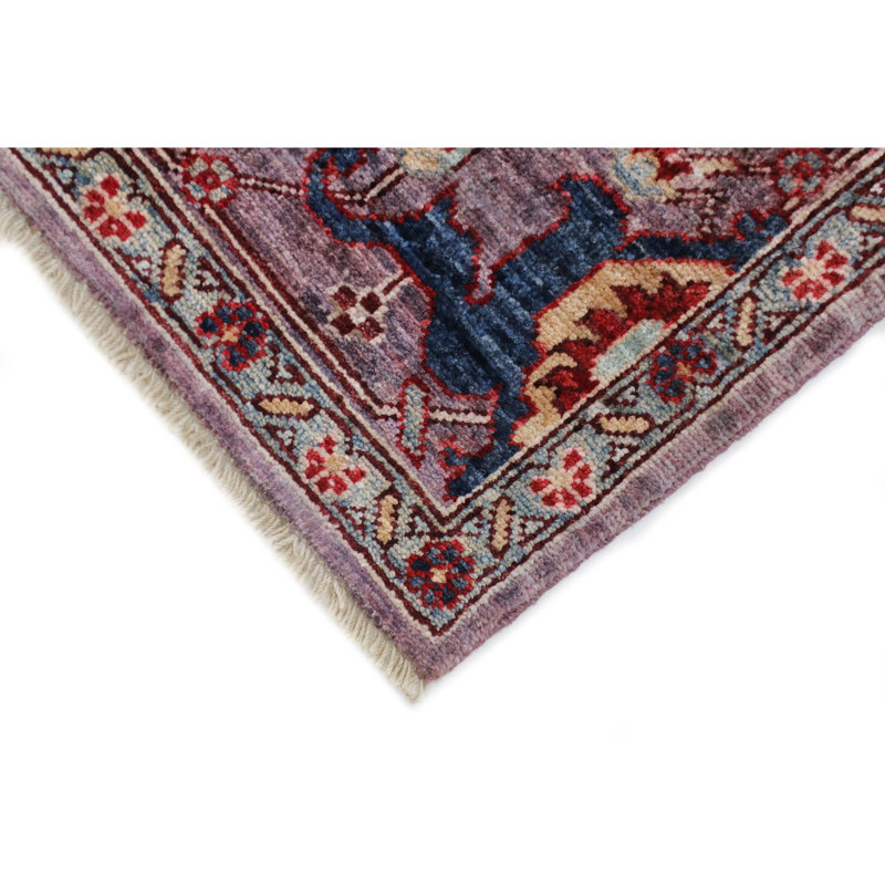 One-of-a-Kind Rectangle 5'11" X 9' Hand Knotted Area Rug