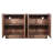 Tynecia Medium Brown Four Door Credenza