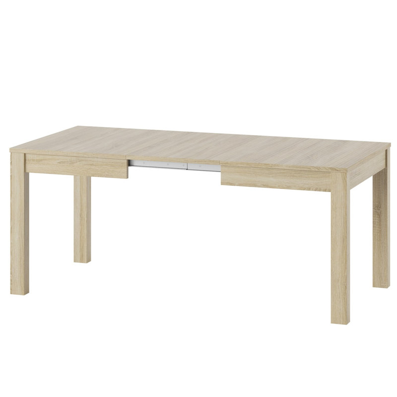 Nahomy Rectangular 130-280cm L x 85cm W, Sonoma Oak