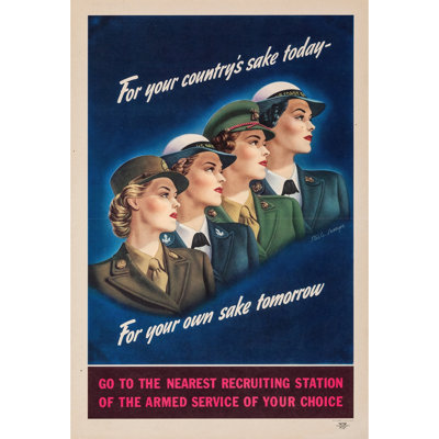 For Your Country's Sake Today - For Your Own Sake Tomorrow (1944)
