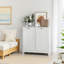 Panier à linge incliné avec panier amovible, panier à linge caché, armoire de rangement pour panier de salle de bain, organisateur de maison autoportant