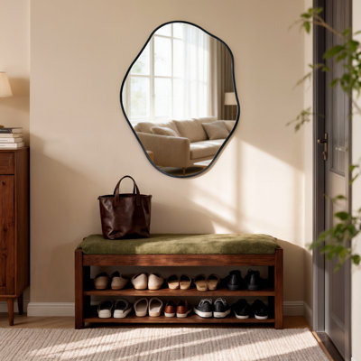 Aluminum Frame Asymmetrical Wall Mirrors 
