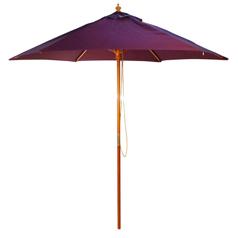 Sasha 635cm Market Parasol, Purple