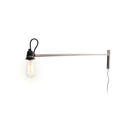 Lampe avec bras pivotant rétro