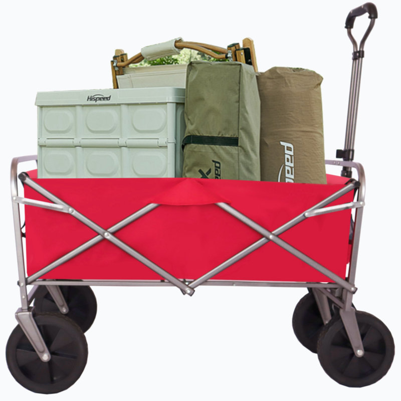 Outdoor Garden Carts, Red