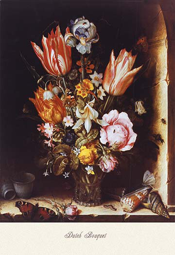 Bouquet de bouquet néerlandais, impression