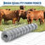 5 pi x 328 pi Clôture à bestiaux galvanisée robuste pour animaux de ferme résistante à la corrosion-125913220