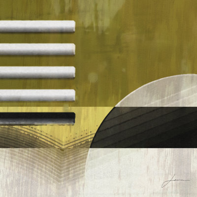 Quartet Tiles I by James Burghardt - Wrapped Canvas Painting