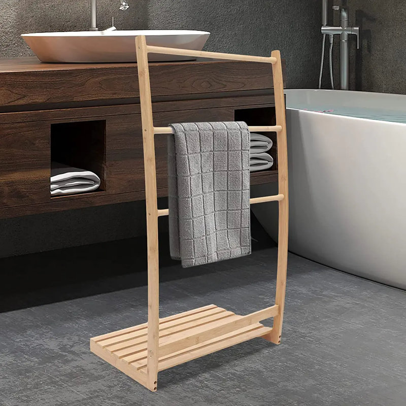 Porte-serviettes sur pied à 3 niveaux Modern