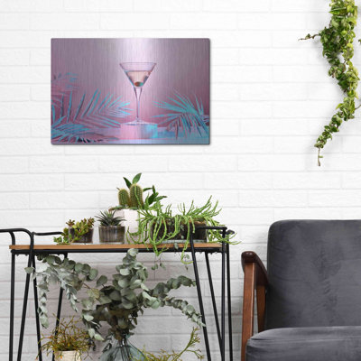 'Martini' by Epic Portfolio, Metal Wall Art