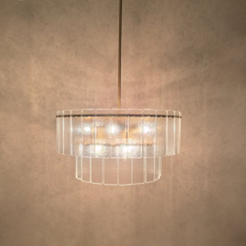 9 - Light Iron Chandelier