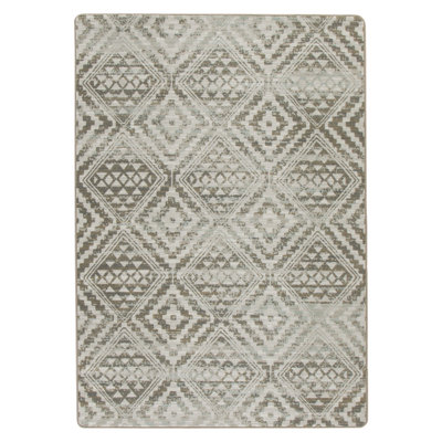Tapis marocain à motif géométrique Goutier Kenten