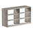 6-Drawer Dresser With Large Fabric Drawers, Grey-1690835636