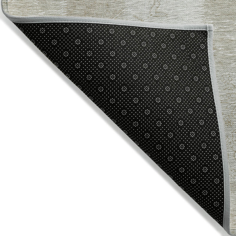 Tapis intérieur / extérieur 3 pi x 5 pi taupe beige et brun clair