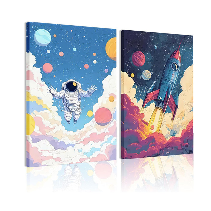 2 Piece Wrapped Canvas Print