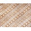 Tapis ivoire berbère tribal marocain rétro ivoire