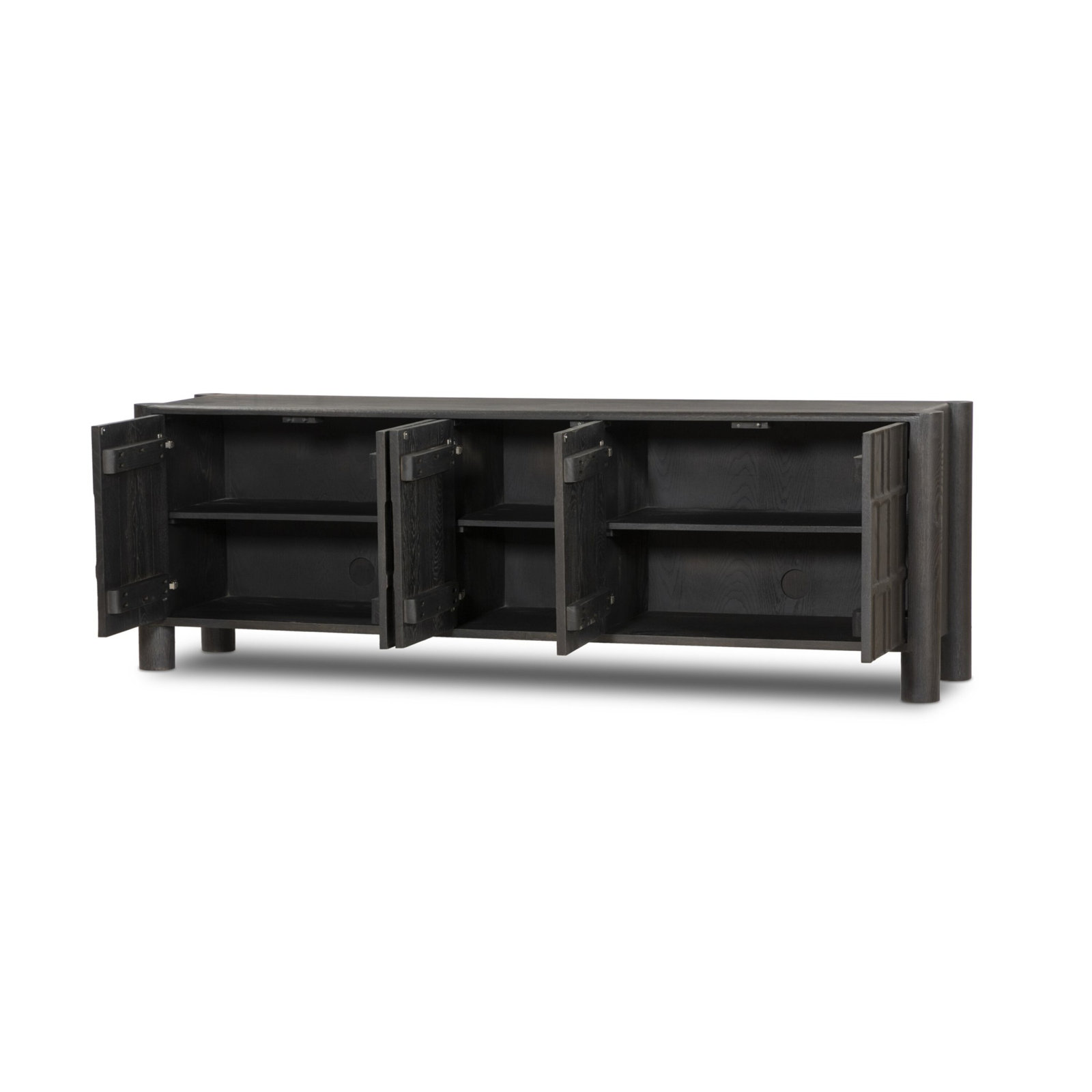 82'' Media Console, Black