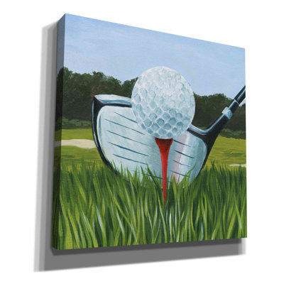 'Tee Off I' by Grace Popp, Canvas Wall Art