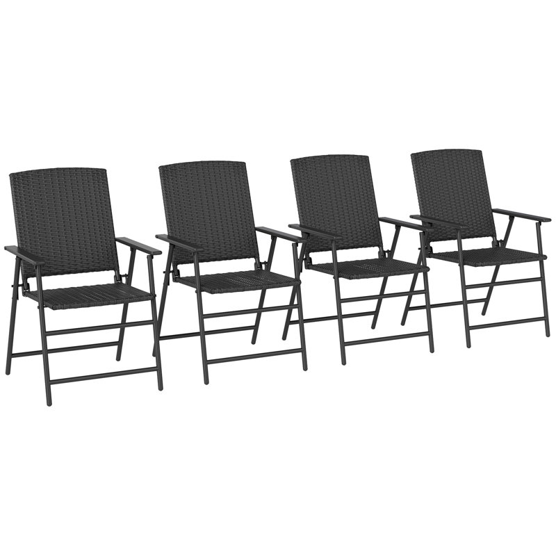 Folding Patio Dining Armchair
