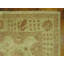 Tapis de la surface en laine de couloir 5 pi 3 po x 29 pi 1 po one-of-kind noué la crème Huntingdon