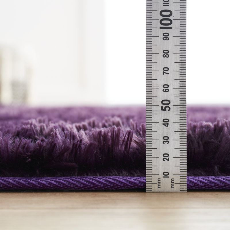 Solid Colour Area Rug, Rectangle 120 x 170cm