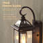 Applique murale d'extérieur en cuivre avec verre transparent bronze biseauté H 18,5 po-586114368-586114430